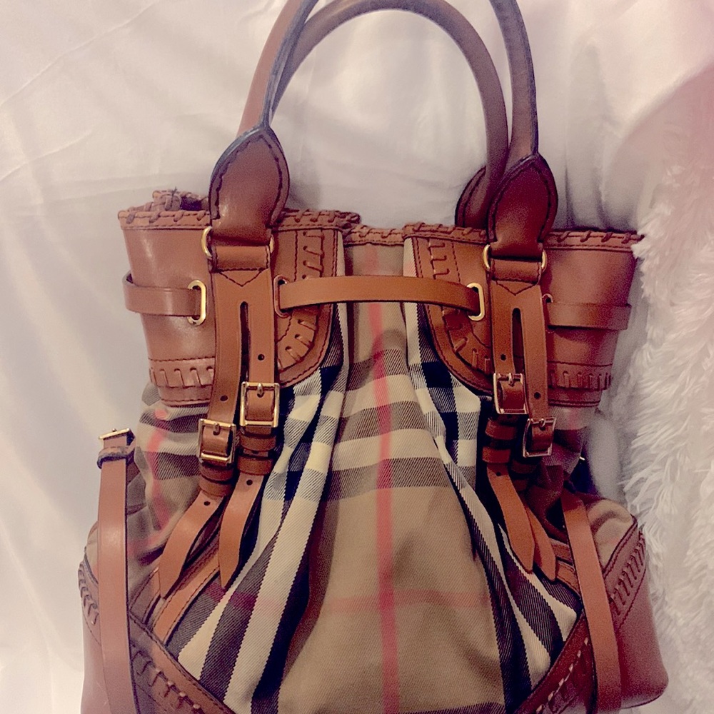 Burberry Prorsum House Check Hobo Bag!
